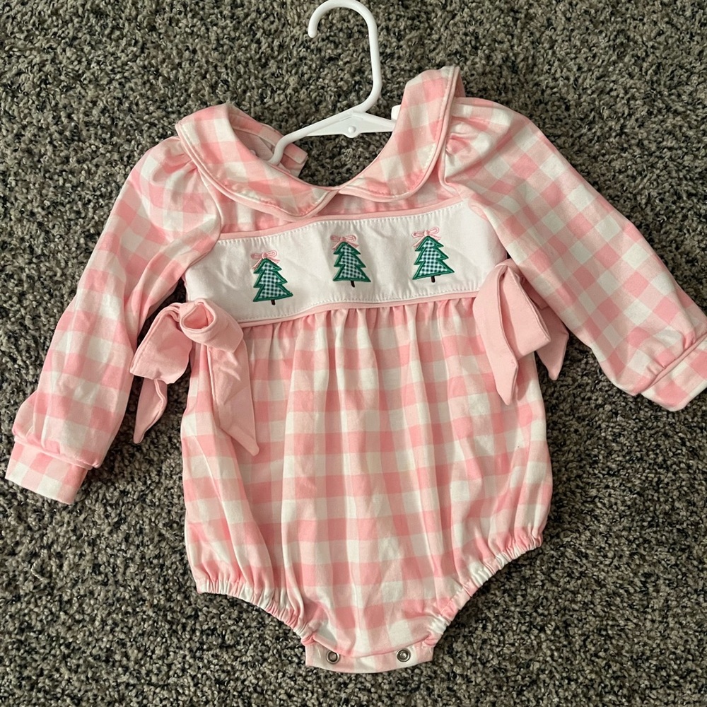 Christmas bubble romper